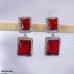 TEDH303 DNG Rect Drop Earrings