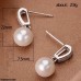 TEDH291 CSH Pearl Drop Earrings Pair