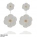 CEDH122 LQP Dabble Flower Drop Earrings Pair