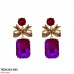 TEDH242 KSU Imp Earrings Pair