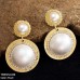 TEDH252 LSH Imp Earrings Pair Pearl