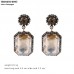 TEDH255 KSU Imported Drop Earrings