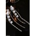 CEDH066 YQG Pearl Tassel Drop Earrings