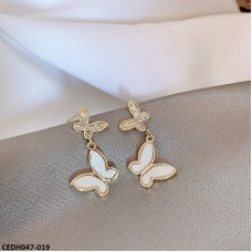 CEDH047 YQG Dabble Butterfly Drop Earrings