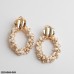 CEDH068 LYB Teardrop Pearl Earrings Pair